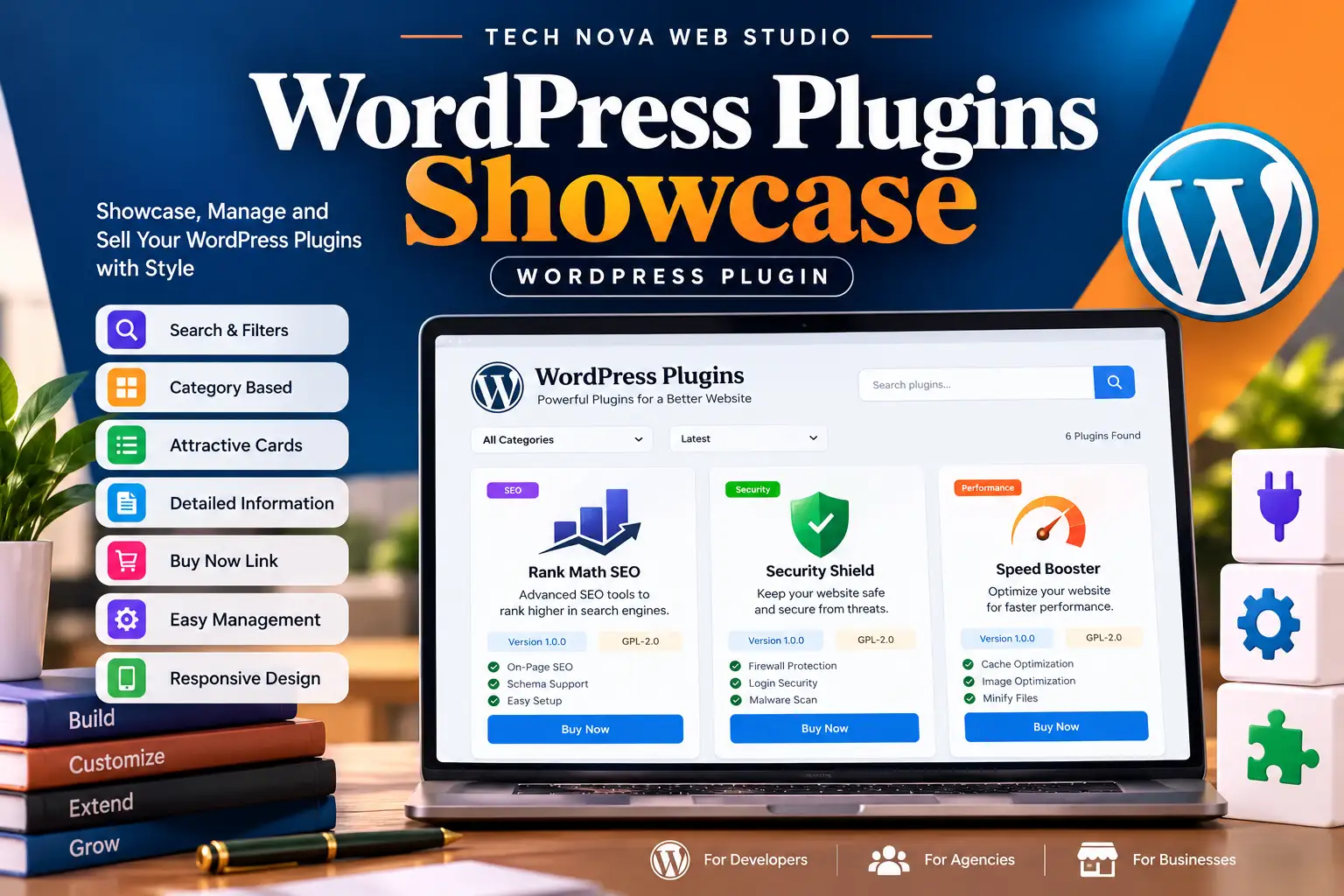 WordPress Plugins Showcase — cover